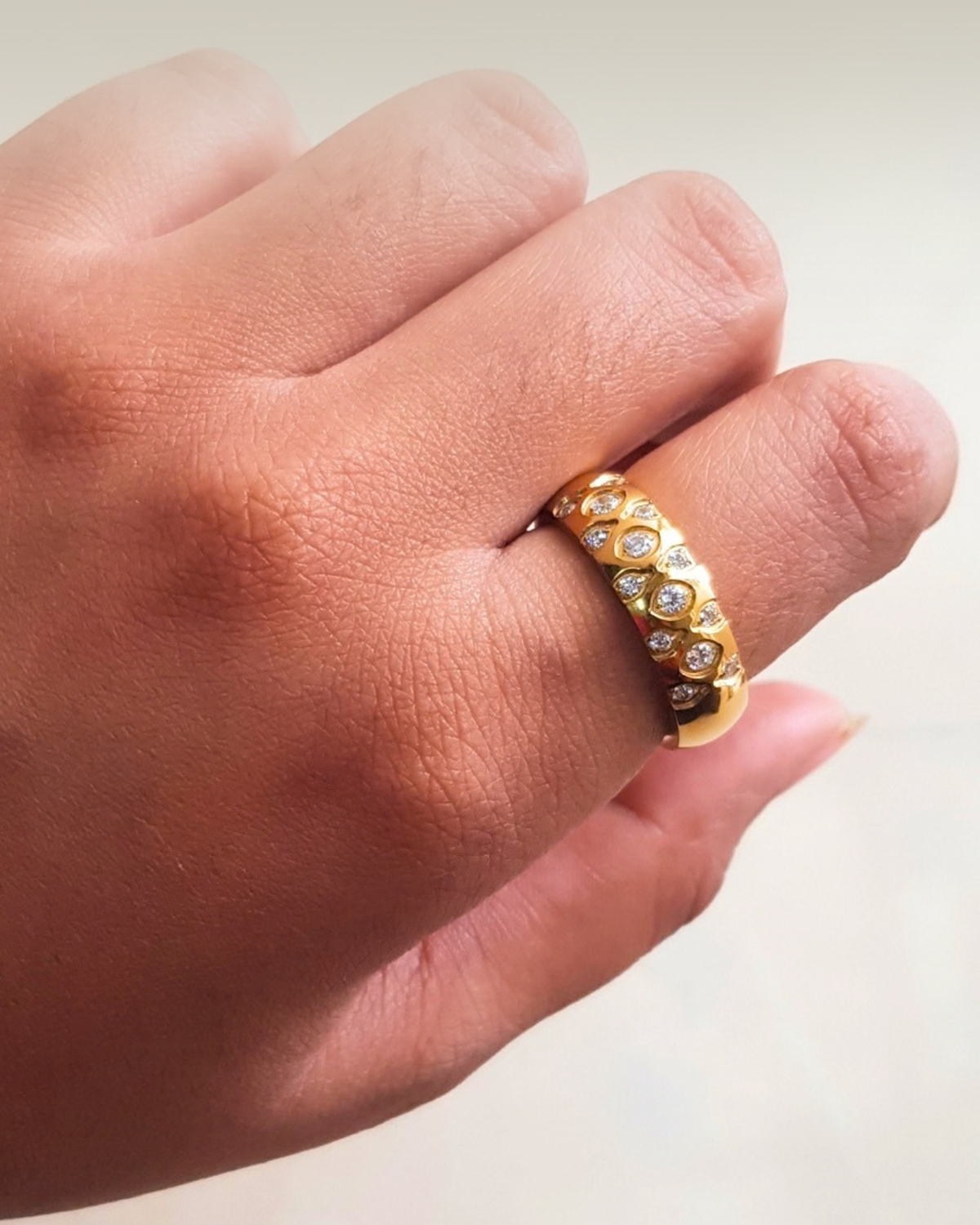 Nava Ring (Anti - Tarnish) 18