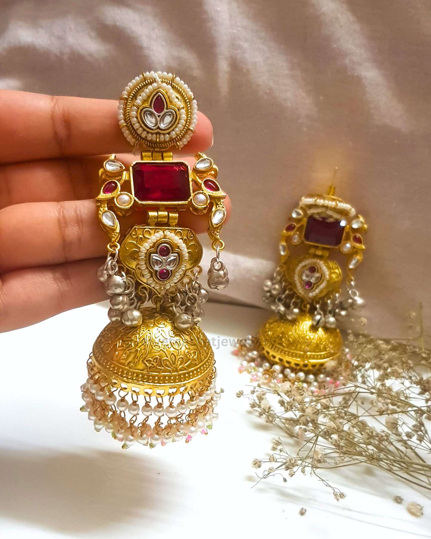 Orie Brass Earrings