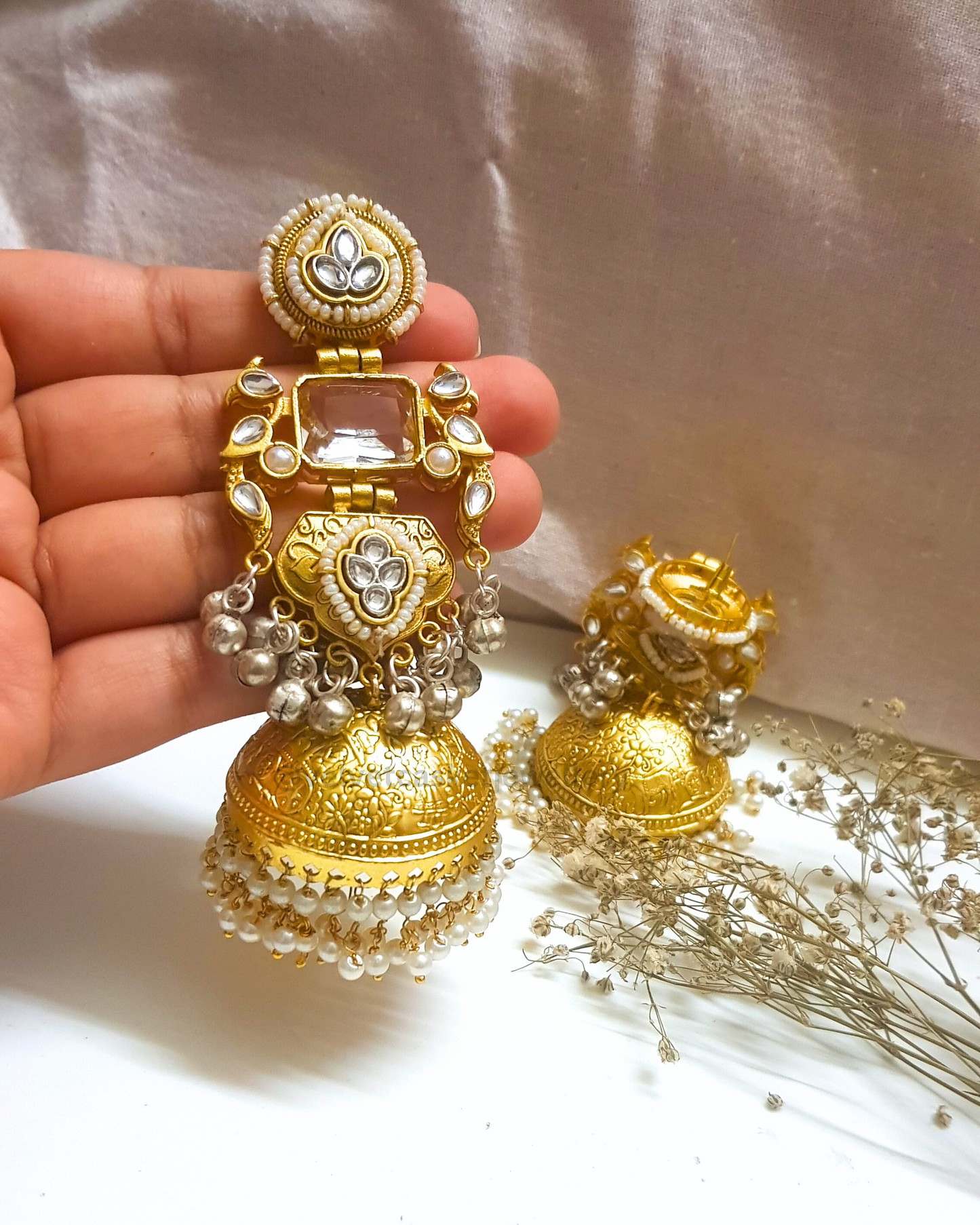 Orie Brass Earrings