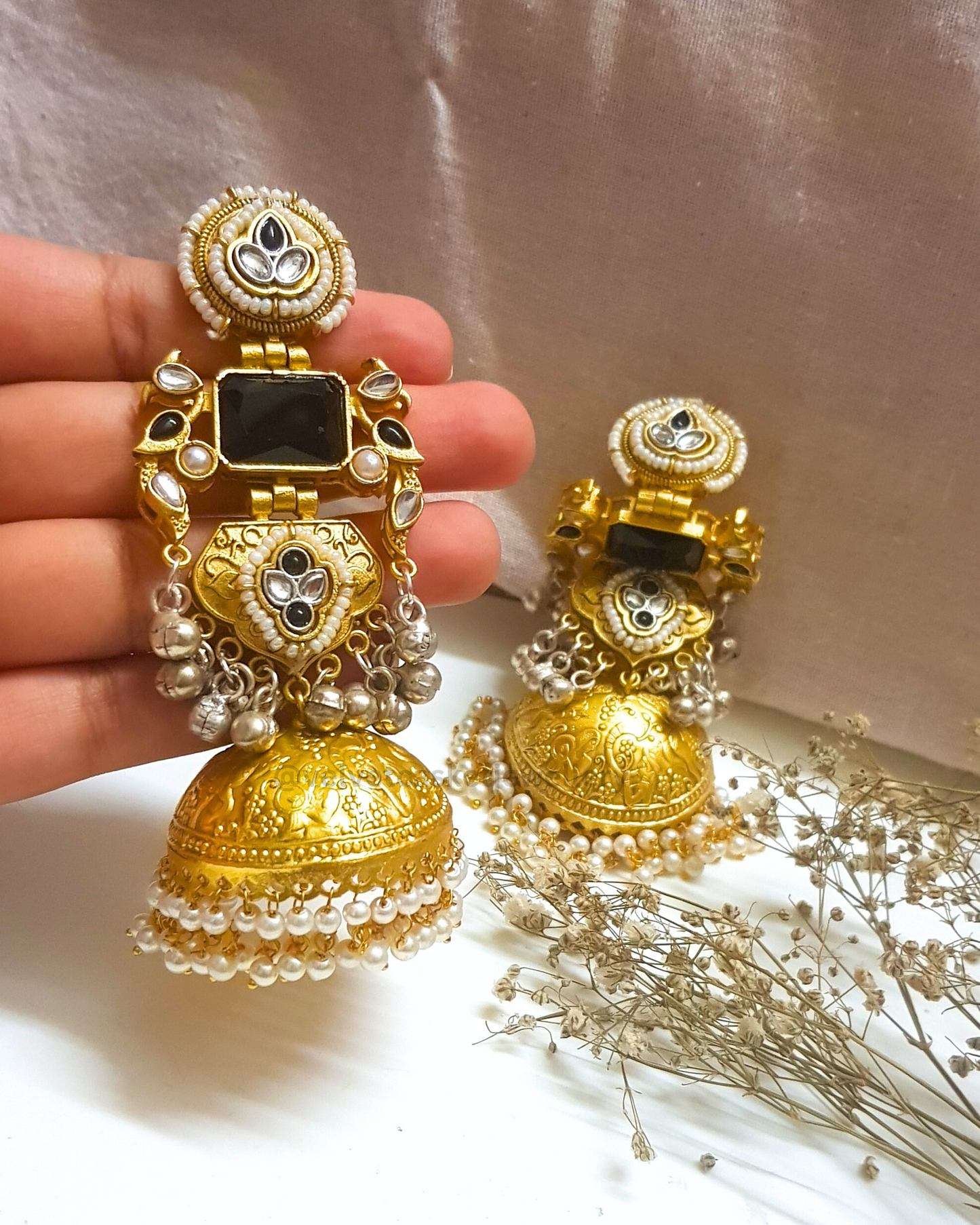 Orie Brass Earrings