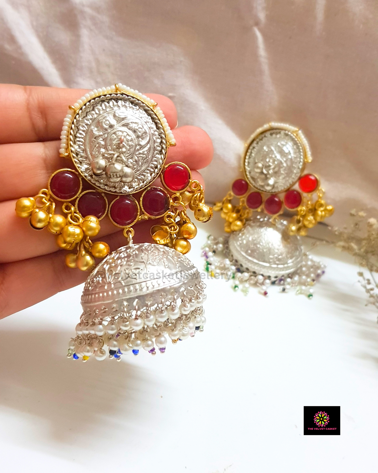 Atya Brass Earrings