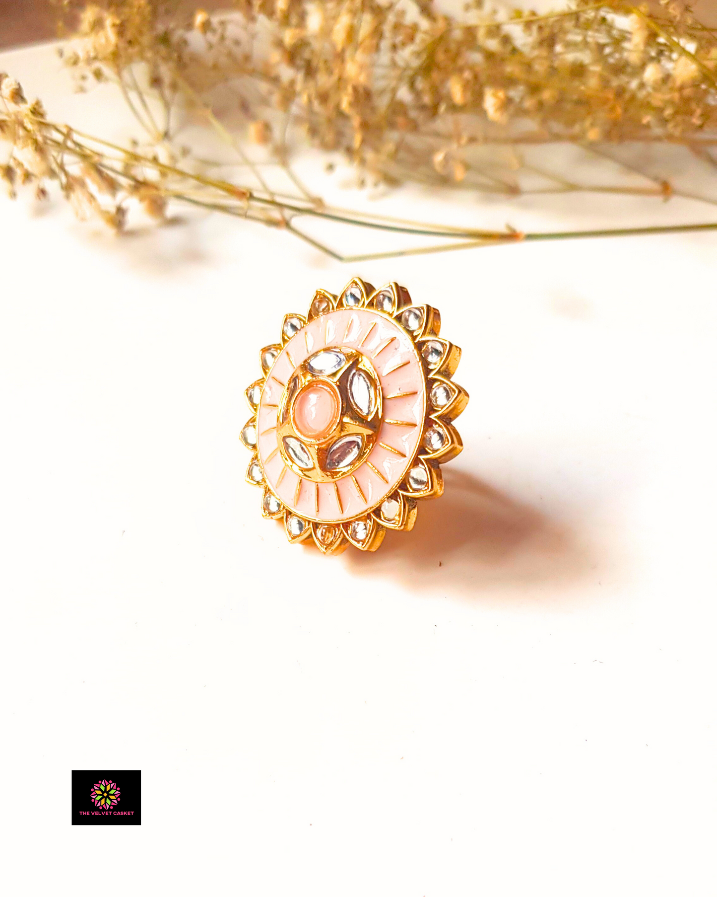 Zada Kundan Ring