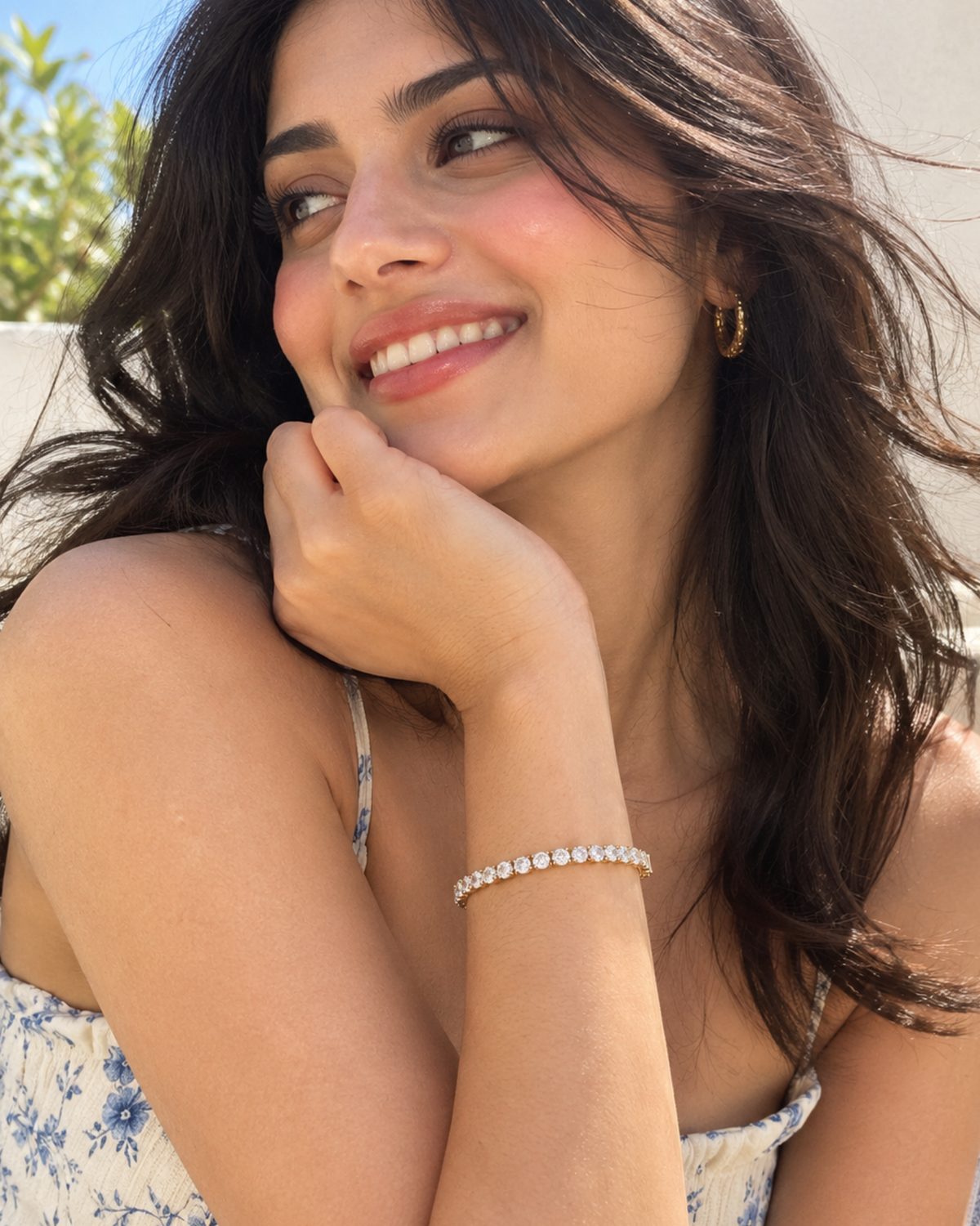 Yara Tennis Bracelet ( Anti Tranish )