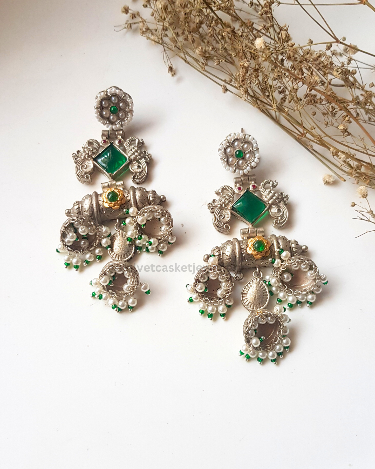 Raavi Brass Jhumki