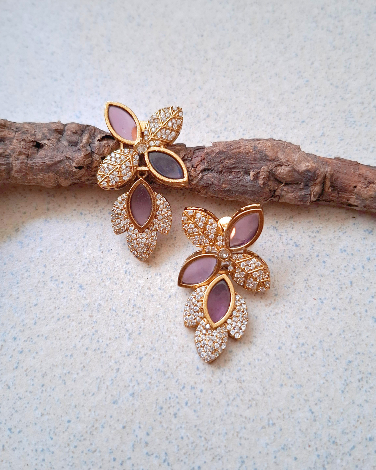 Iktara Brass Earrings