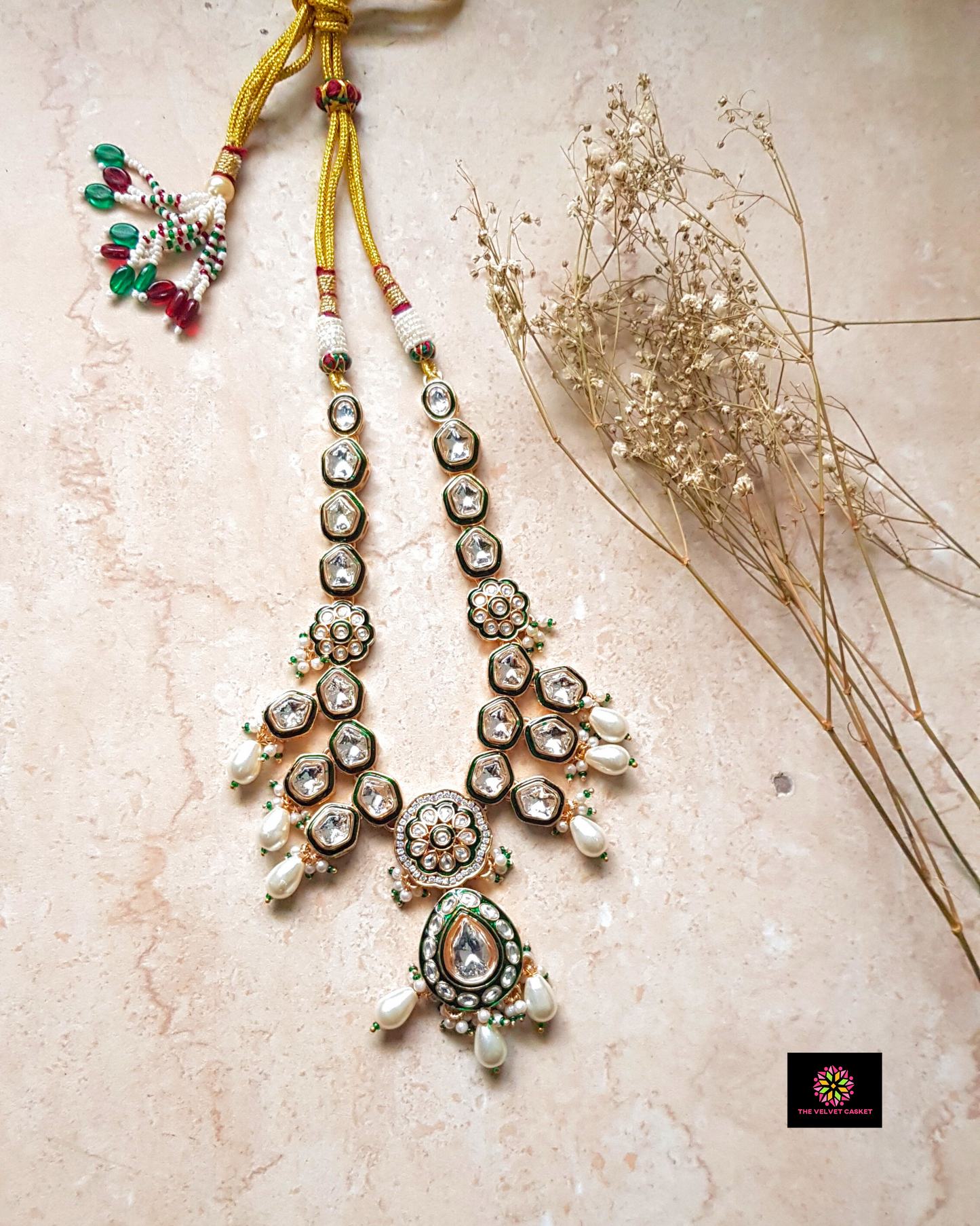 Driti Kundan Necklace Set