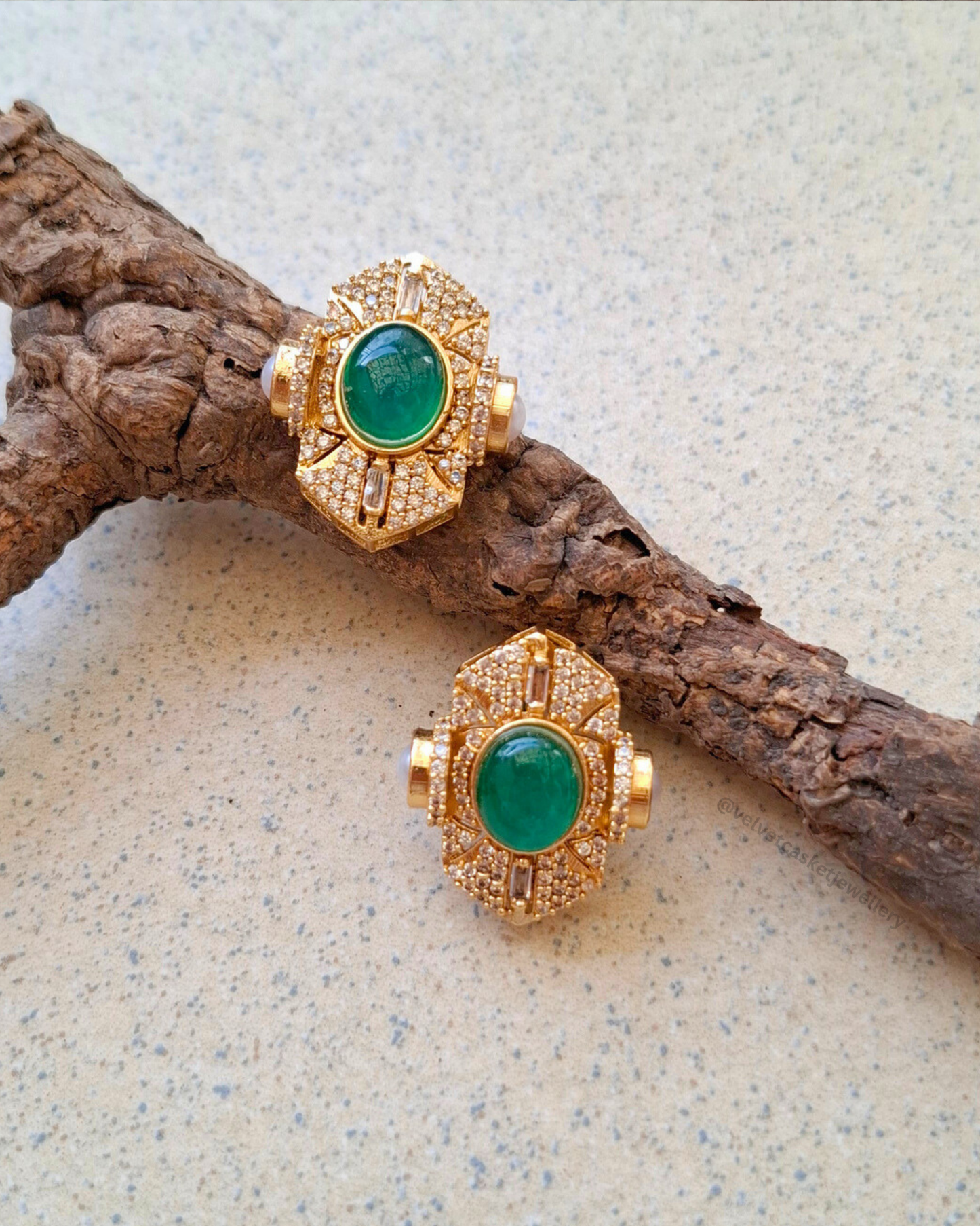Yara Brass Earrings