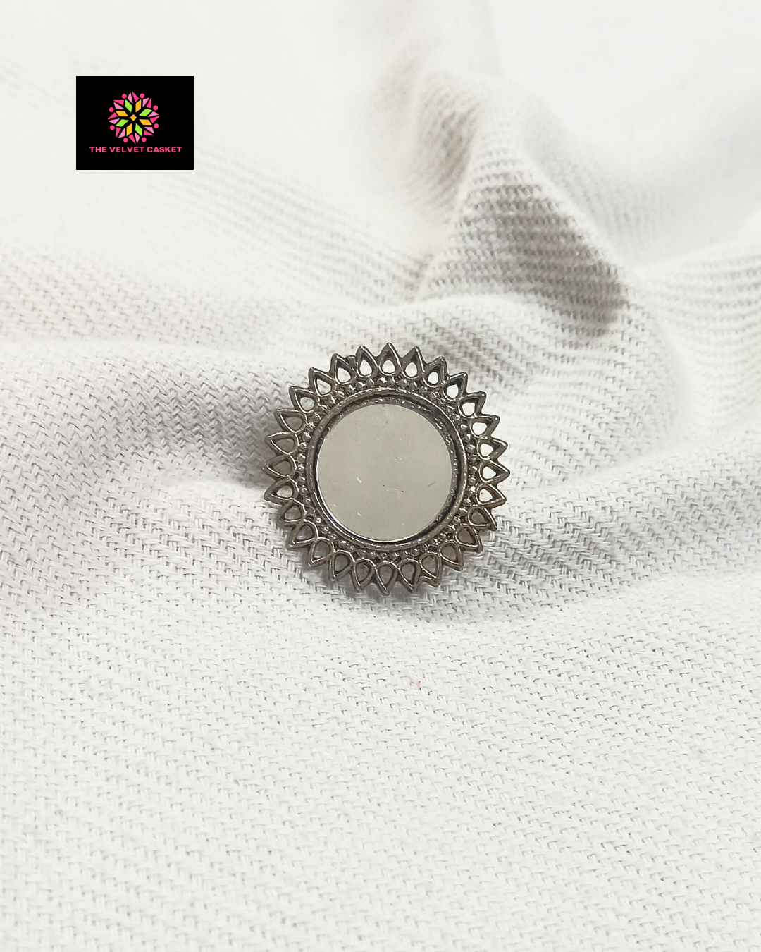 Oxidised Adjustable Rings Combo 1