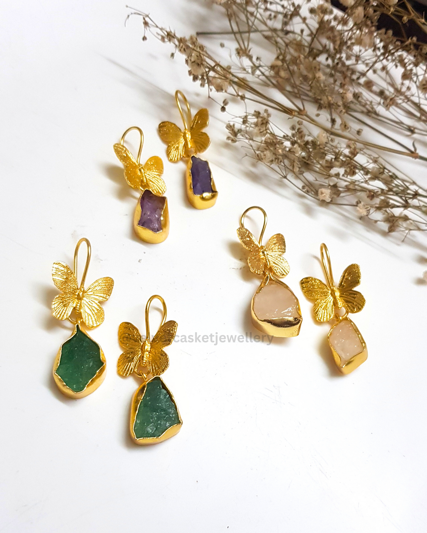 Zora Brass Earrings