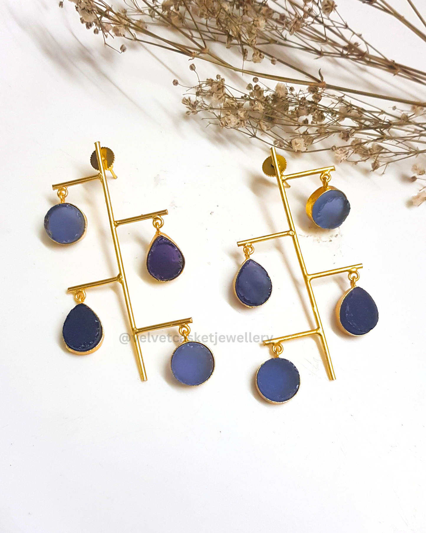 Zen Brass Earrings
