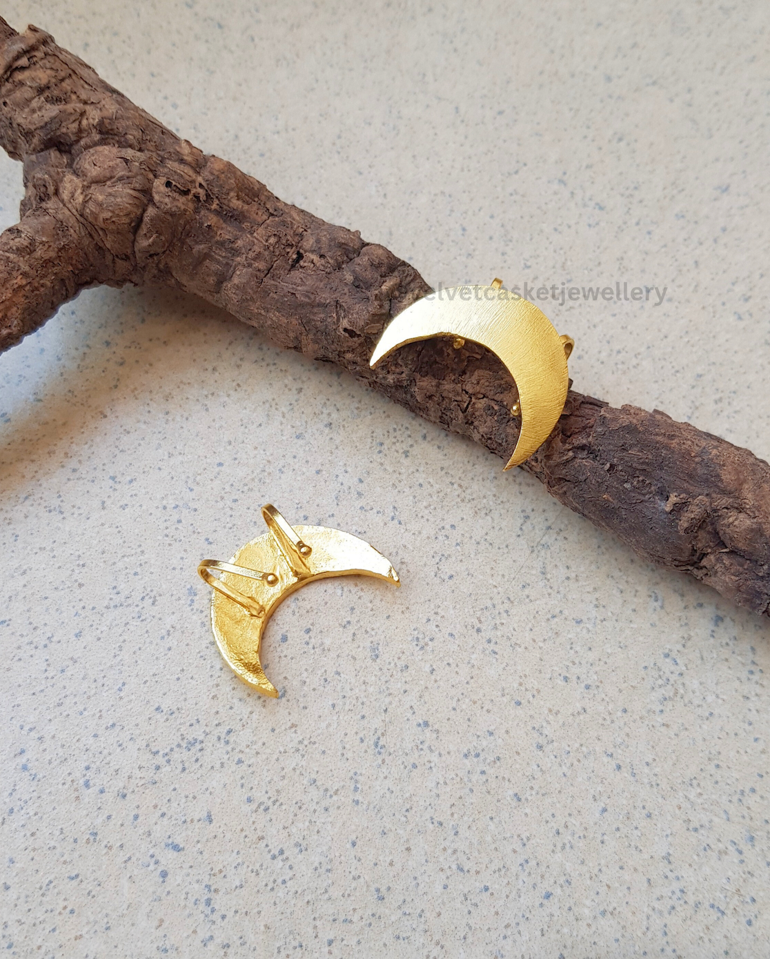 Loie Bugadi Brass Earrings