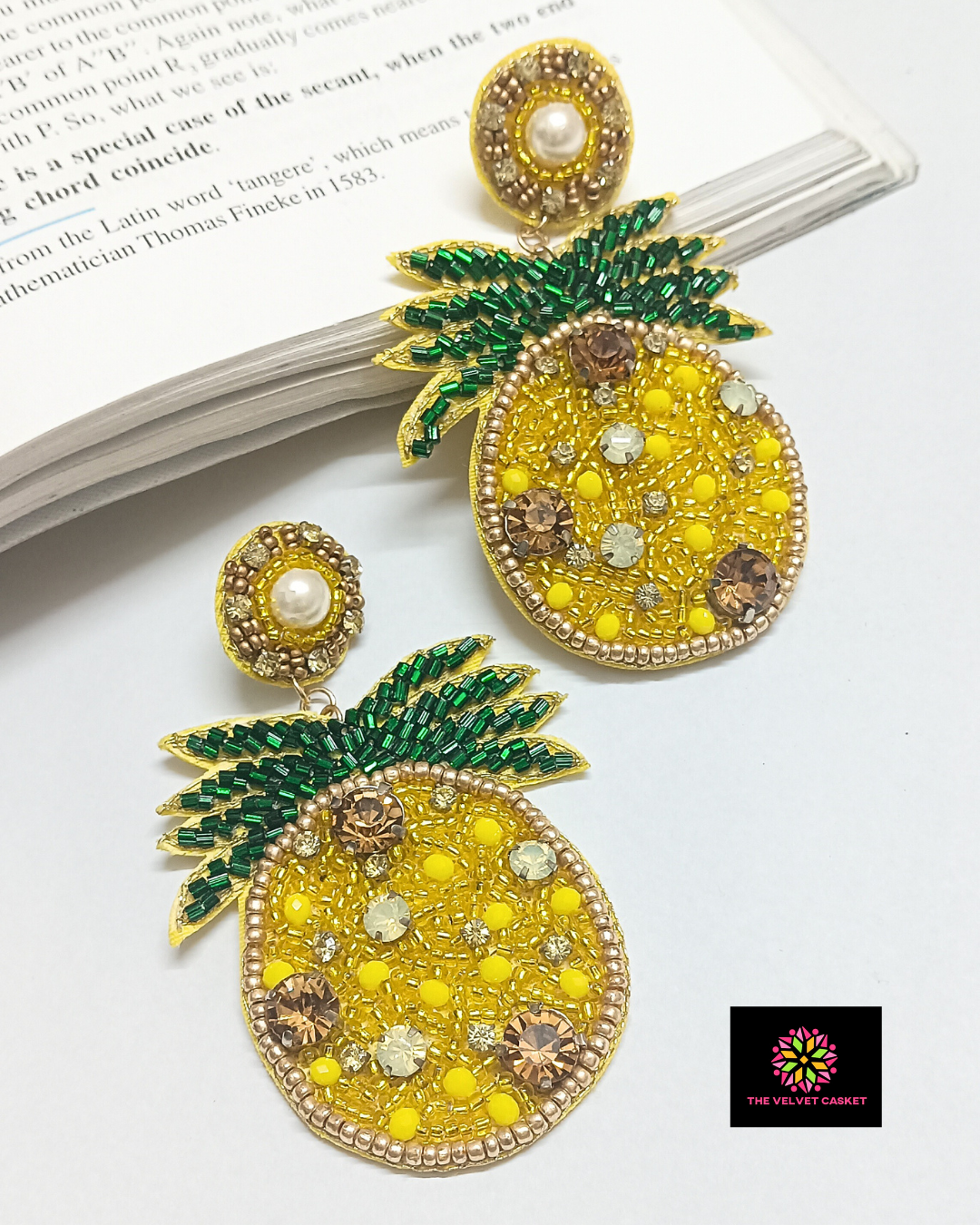 Tropical Pineapple Earrings