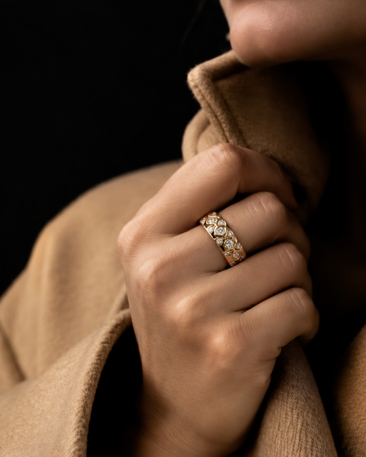Nava Ring (Anti - Tarnish) 18