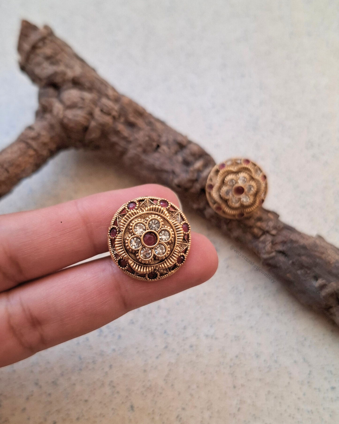 Shravya Copper Studs