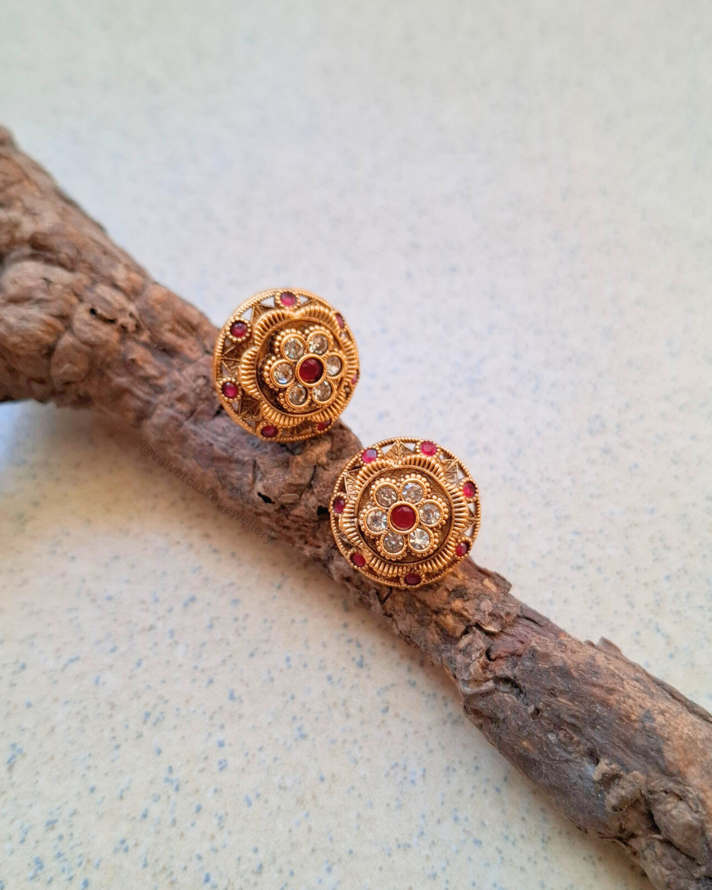Shravya Copper Studs