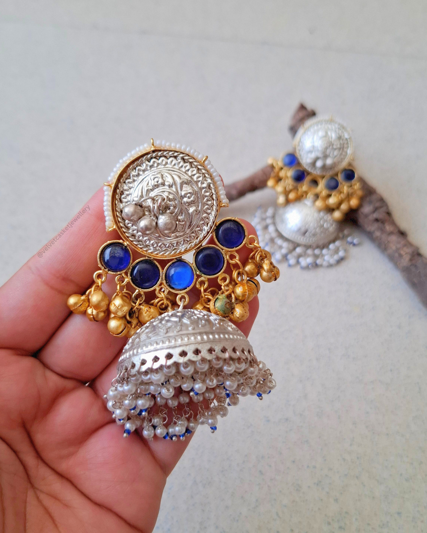 Atya Brass Earrings