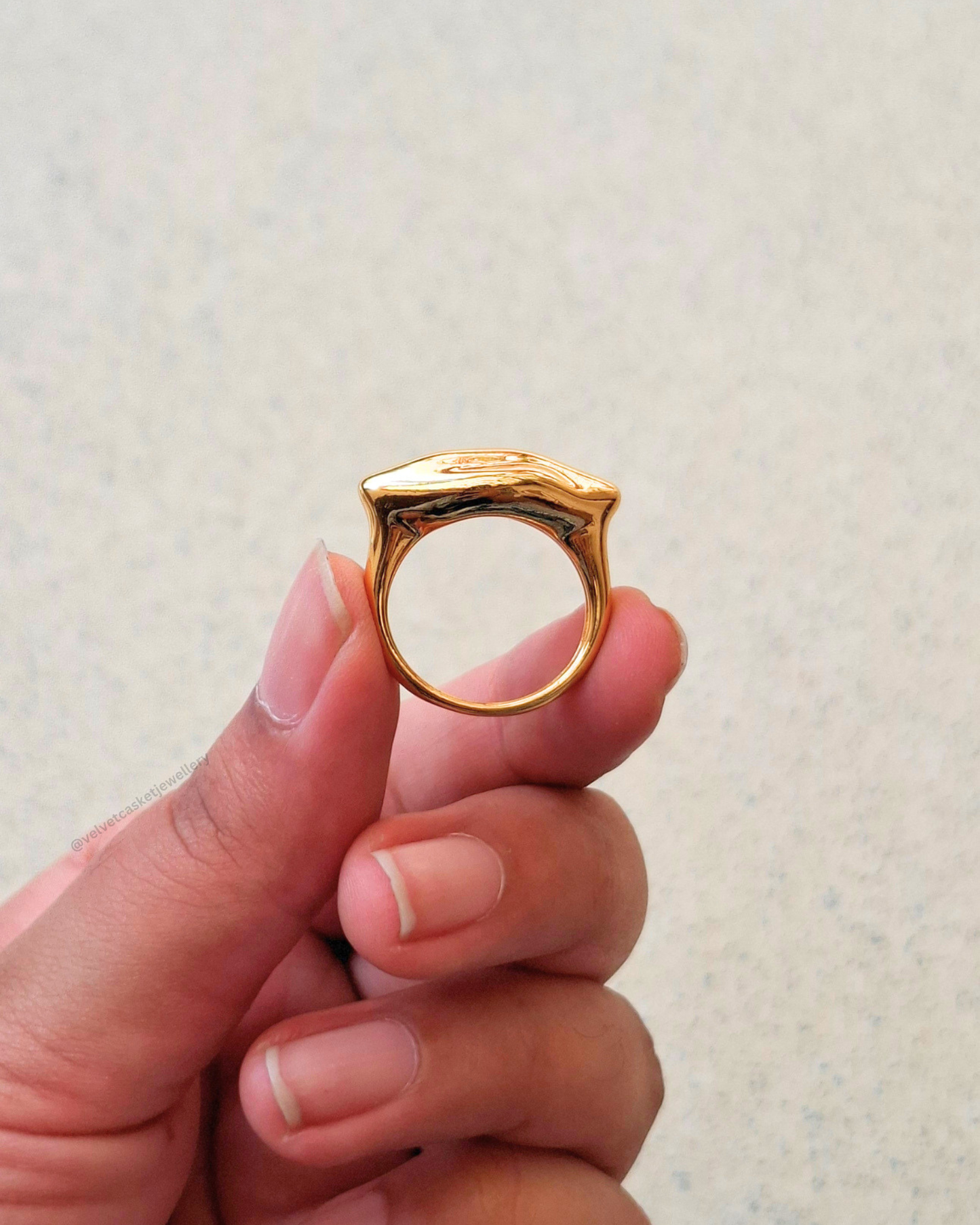 Ravya Adjustable Ring (Anti - Tarnish)