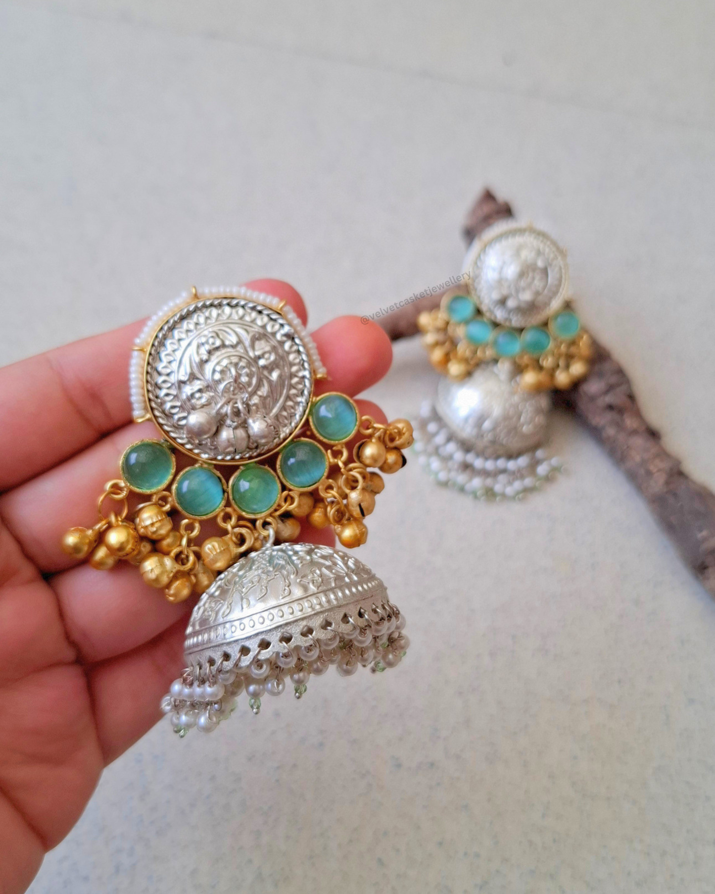 Atya Brass Earrings