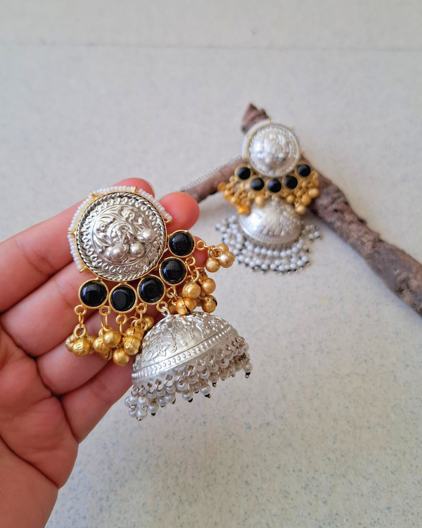 Atya Brass Earrings