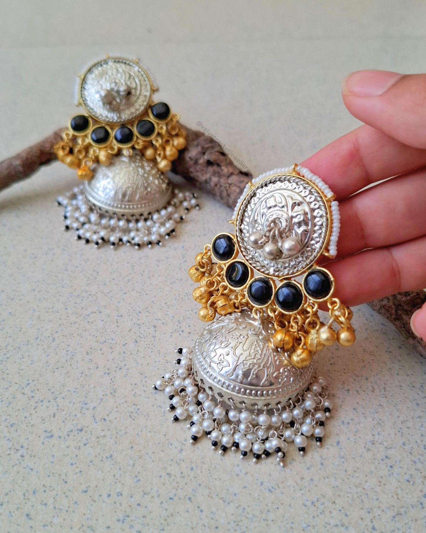 Atya Brass Earrings