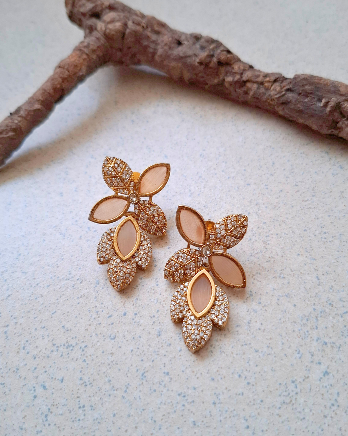 Iktara Brass Earrings