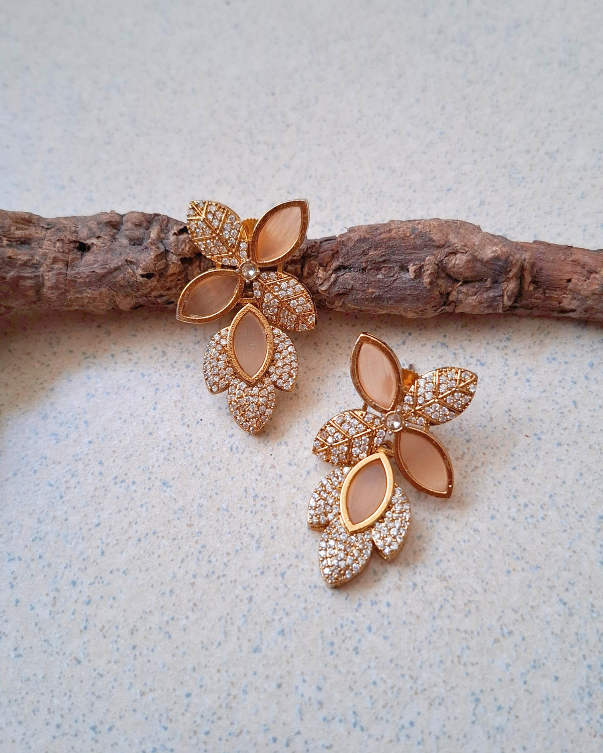 Iktara Brass Earrings