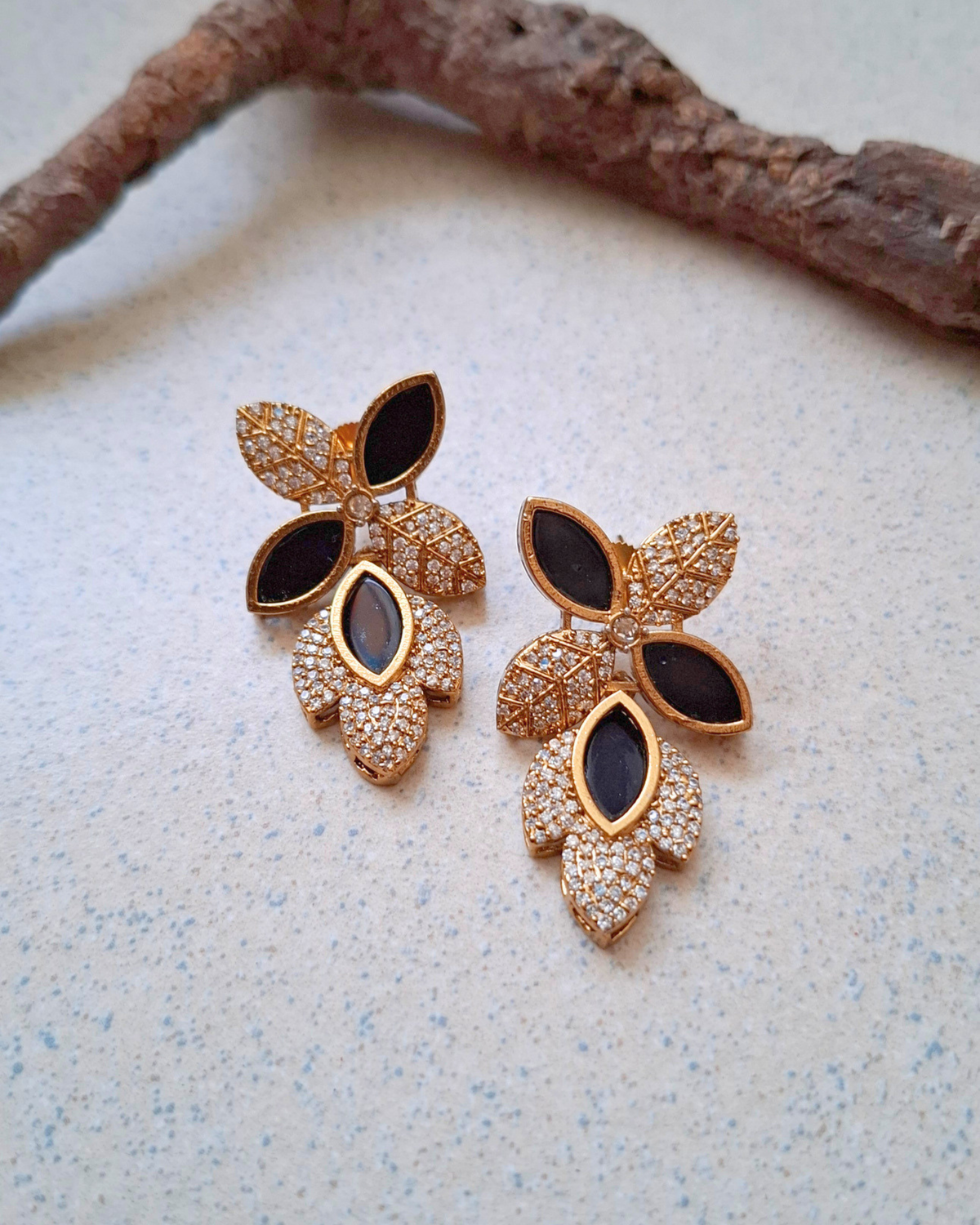 Iktara Brass Earrings