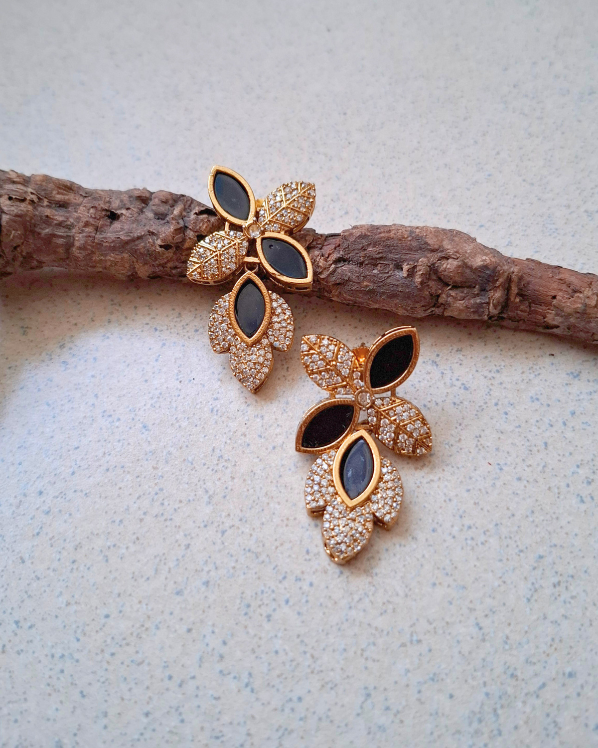 Iktara Brass Earrings