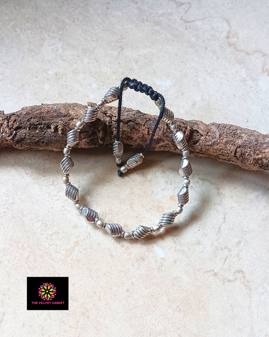 Beaded Adjustable Anklet