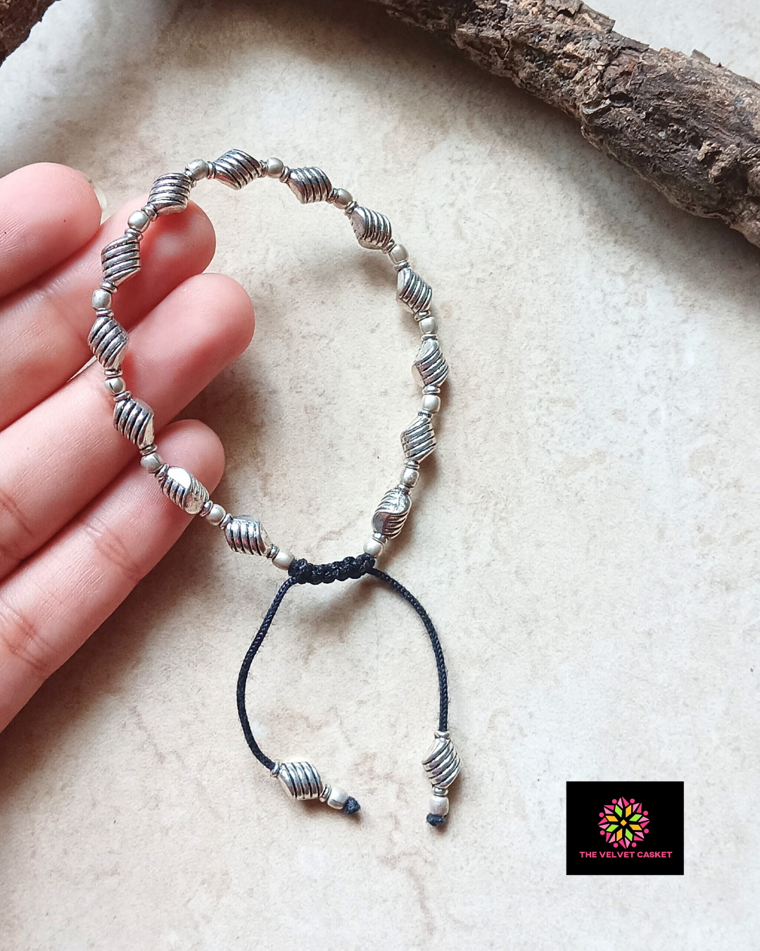 Beaded Adjustable Anklet