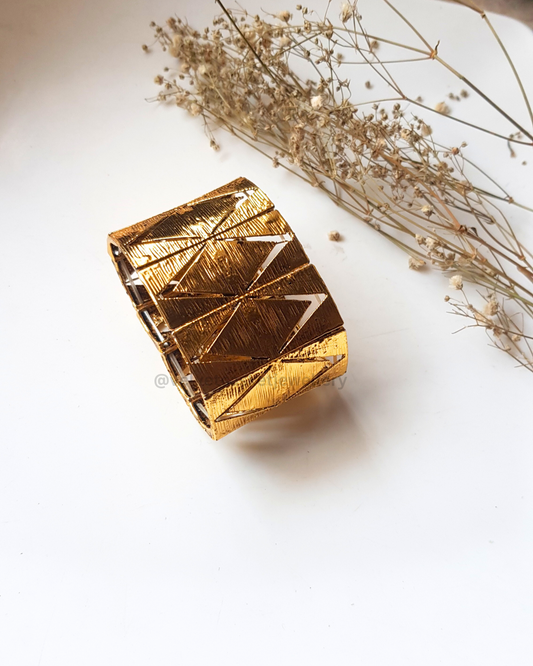 Zia Golden Adjustable Bracelet