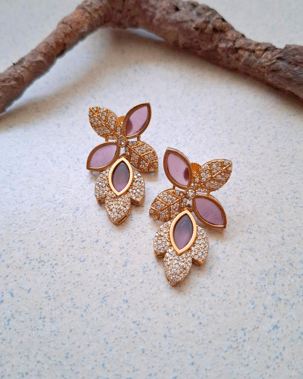 Iktara Brass Earrings