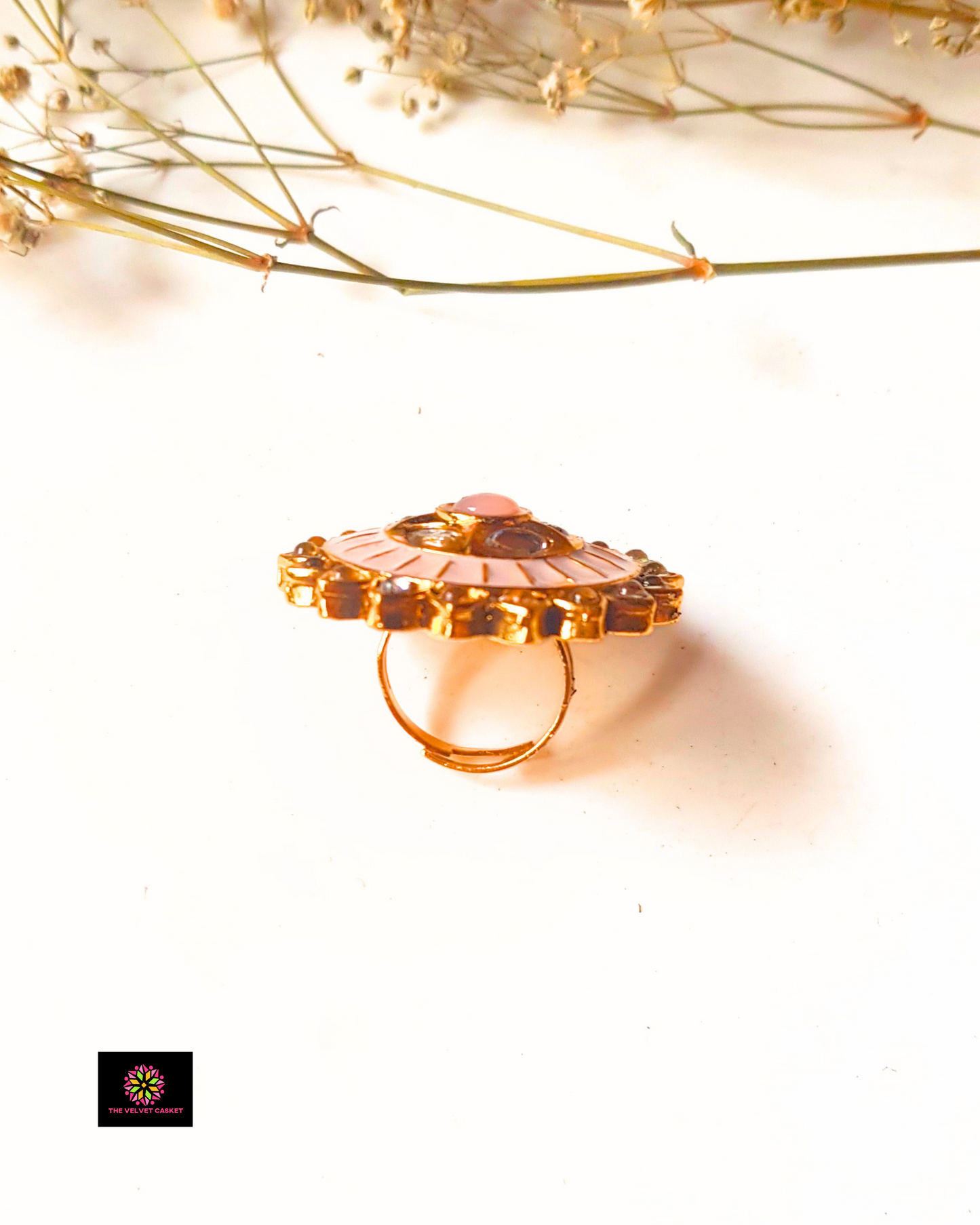 Zada Kundan Ring