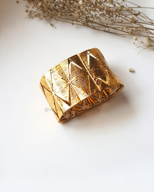 Zia Golden Adjustable Bracelet