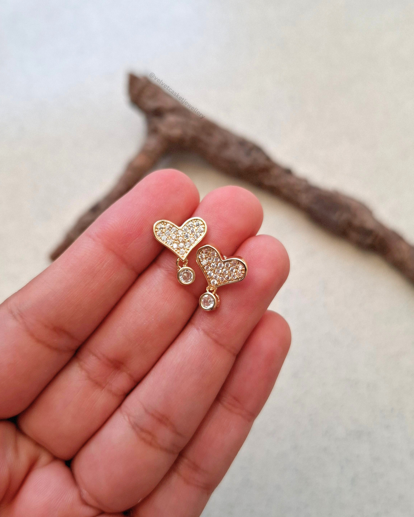 Dil Earrings ( Anti Tranish )
