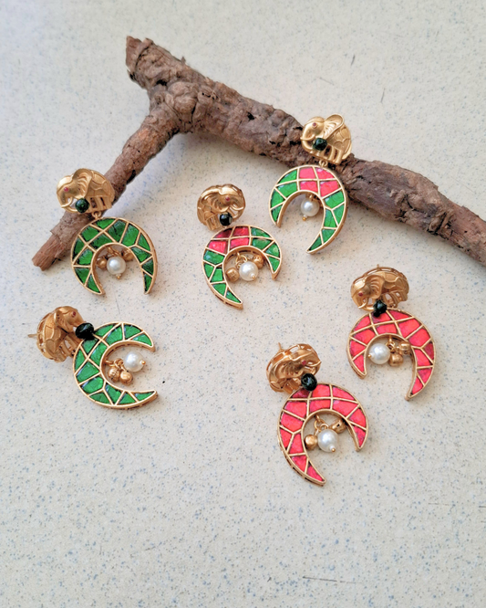 Paarijat Brass Earrings