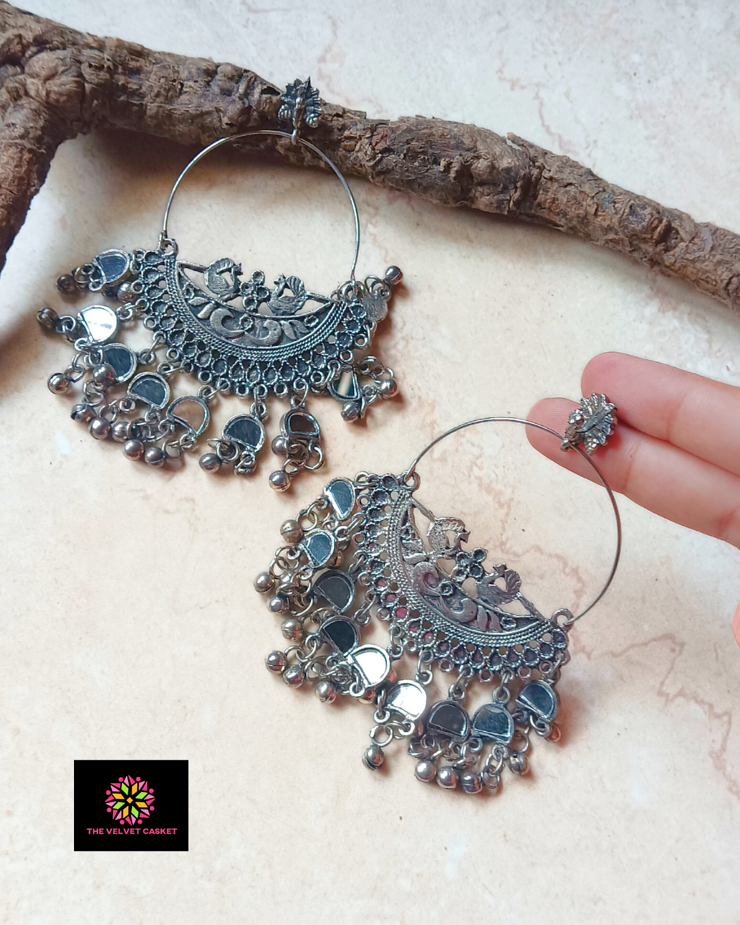 Syera : Aghani Mirror Big Hoop Earring