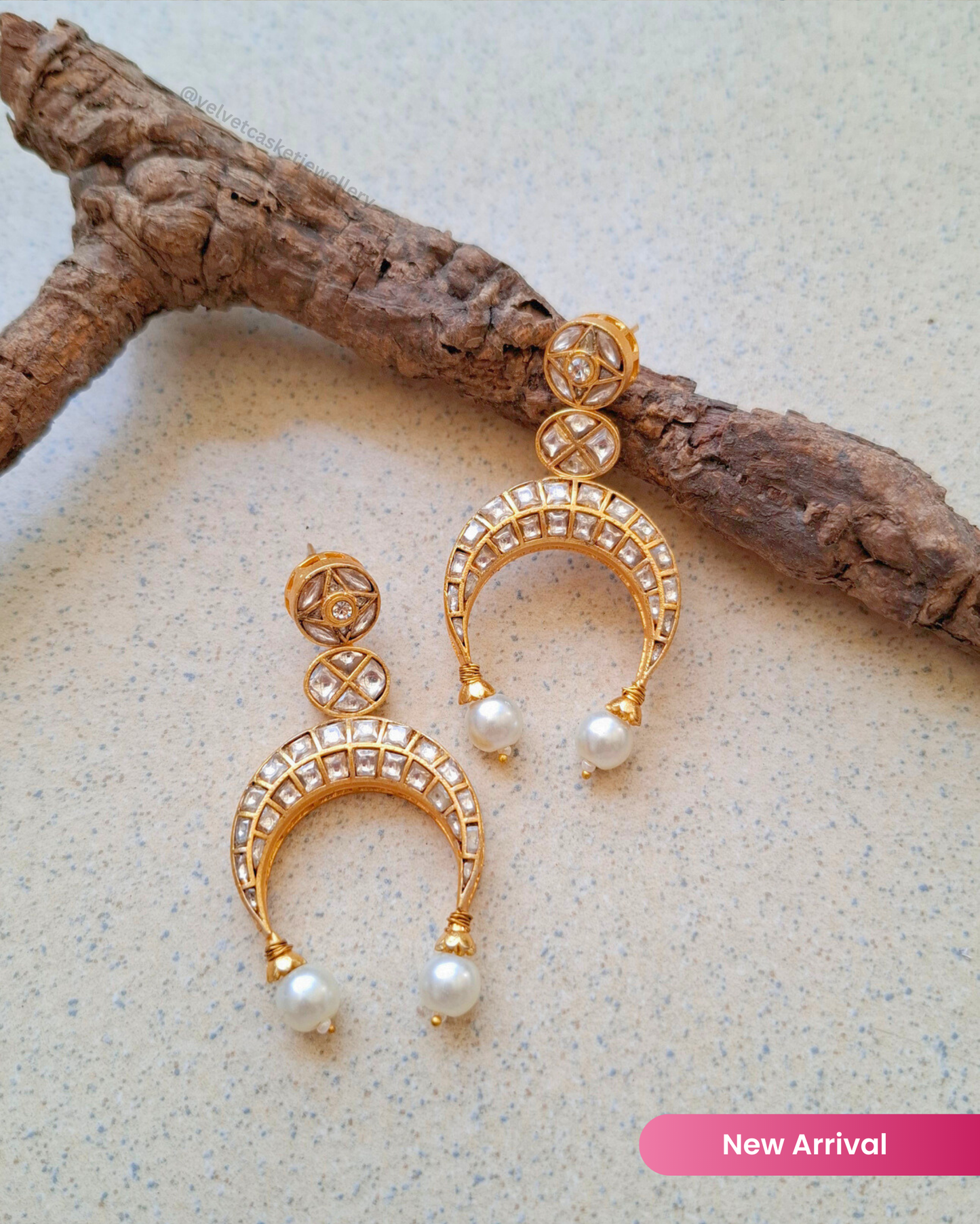 Hoori Brass Earrings