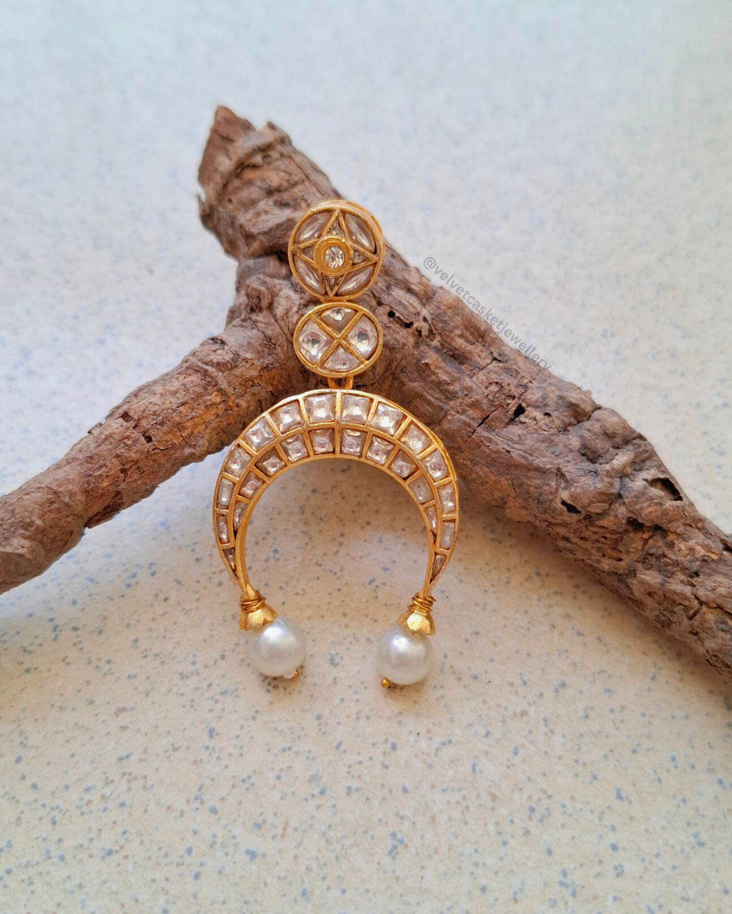 Hoori Brass Earrings