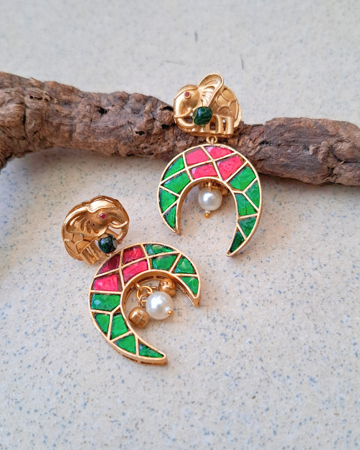 Paarijat Brass Earrings