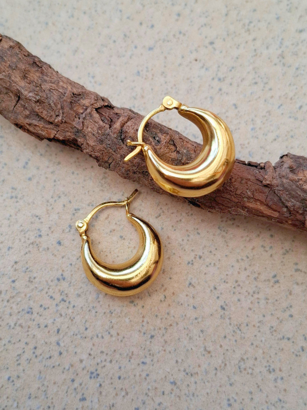 Soz Brass Men Hoops