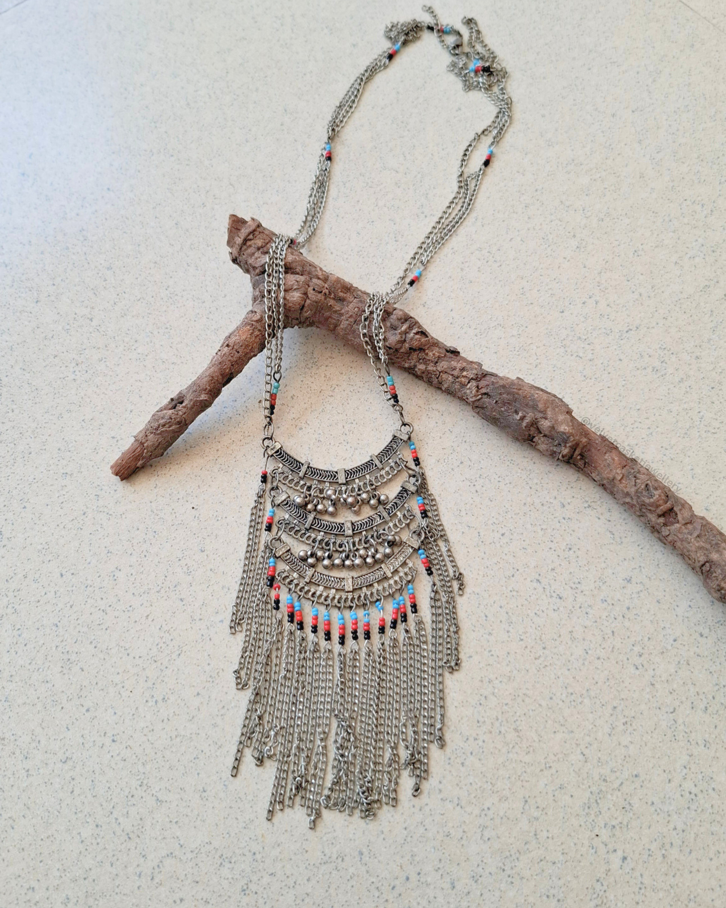 Anuka oxidised necklace