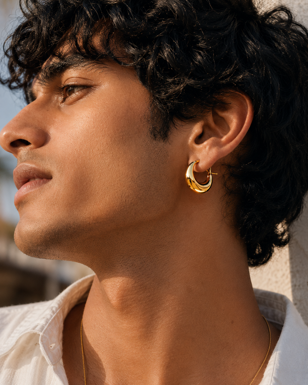 Soz Brass Men Hoops