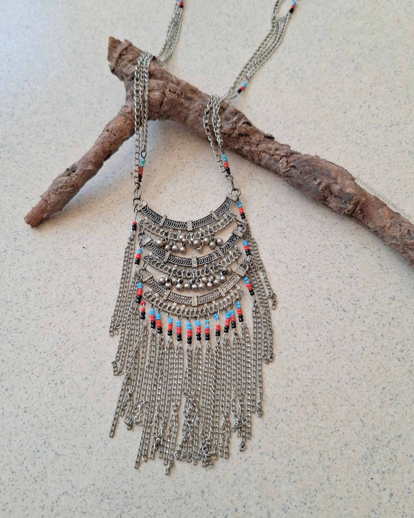 Anuka oxidised necklace
