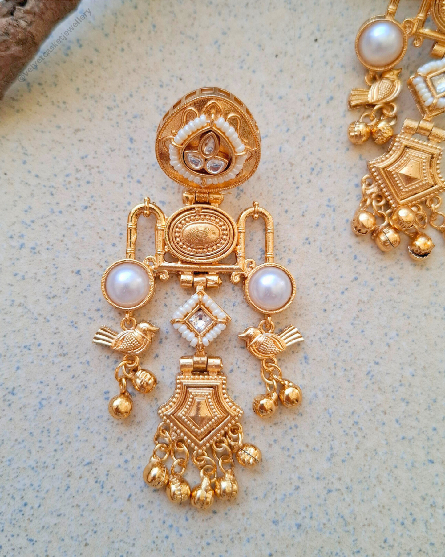 Takshi Brass Earrings