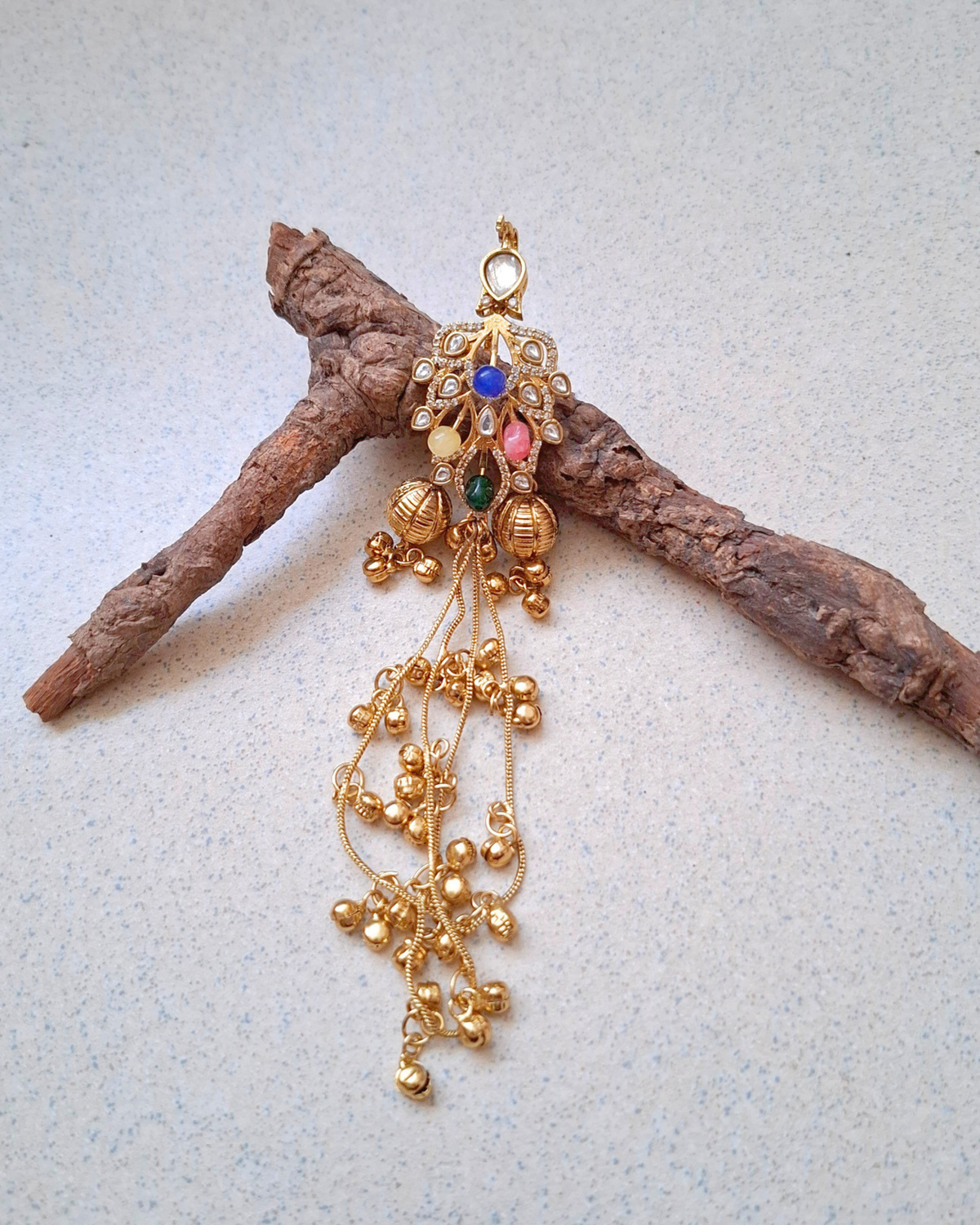 Jhanak Brass Hairpin