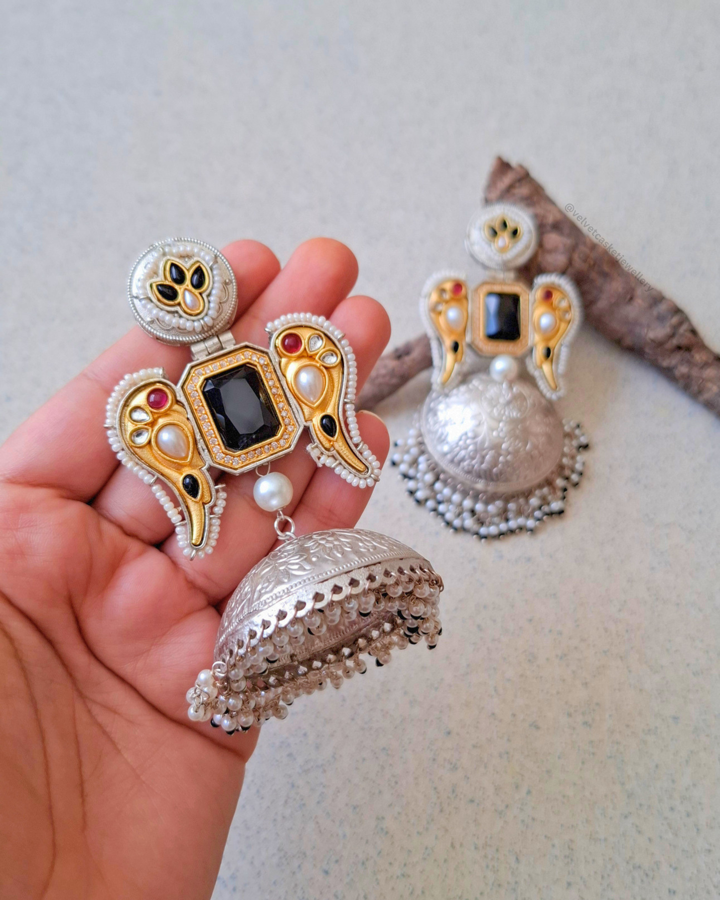 Toria Brass Earrings