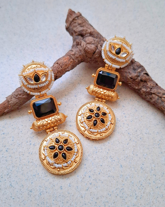 Driti Brass Earrings