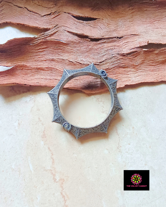 Adira Antique Oxidised Adjustable Kada