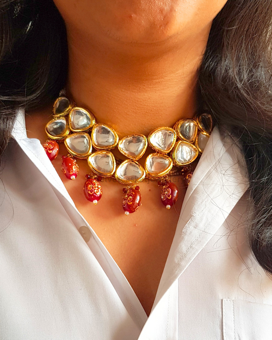 Pandora Kundan Necklace